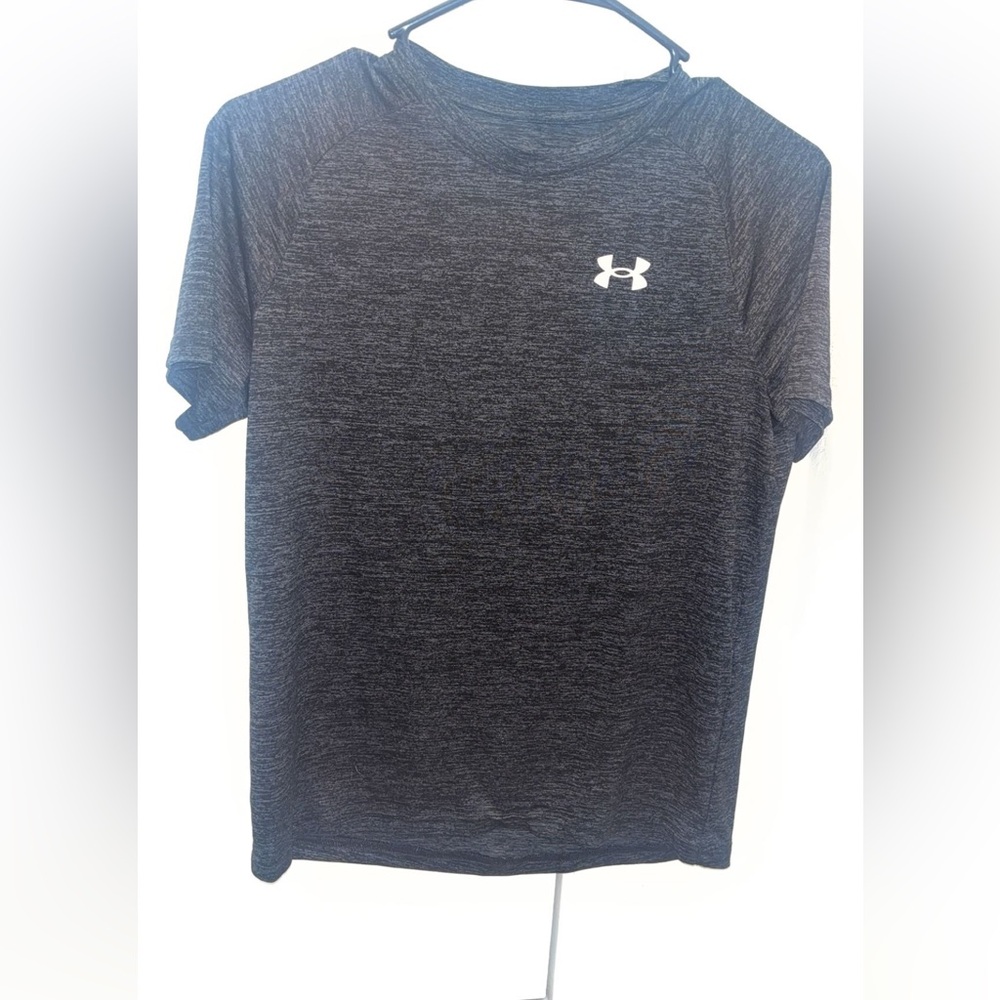 Under Armour Kids Black Short Sleeve Tee